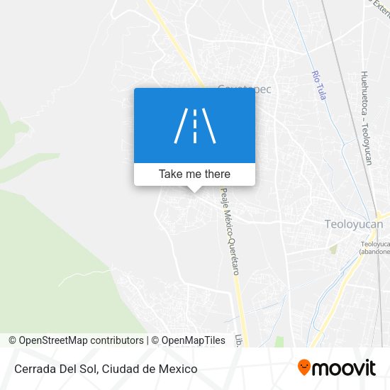 Mapa de Cerrada Del Sol