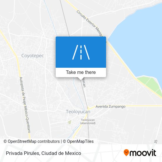 Mapa de Privada Pirules