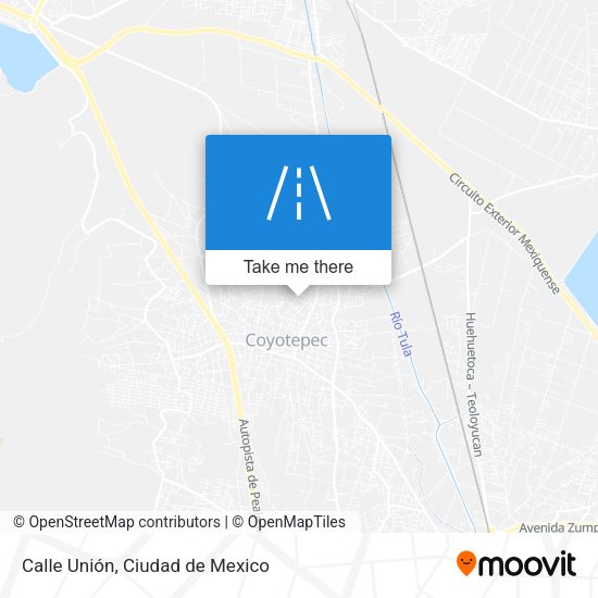 Mapa de Calle Unión