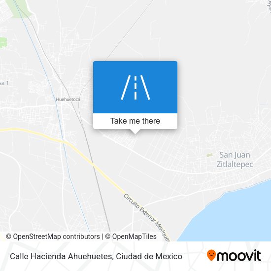 Mapa de Calle Hacienda Ahuehuetes