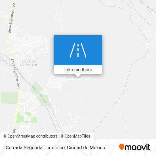 Cerrada Segunda Tlatelolco map