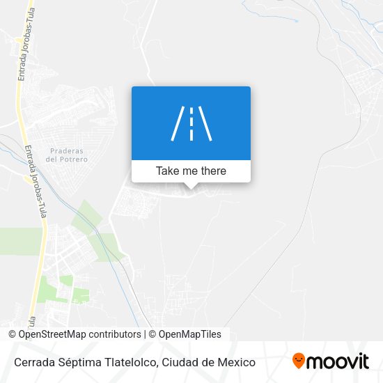 Cerrada Séptima Tlatelolco map