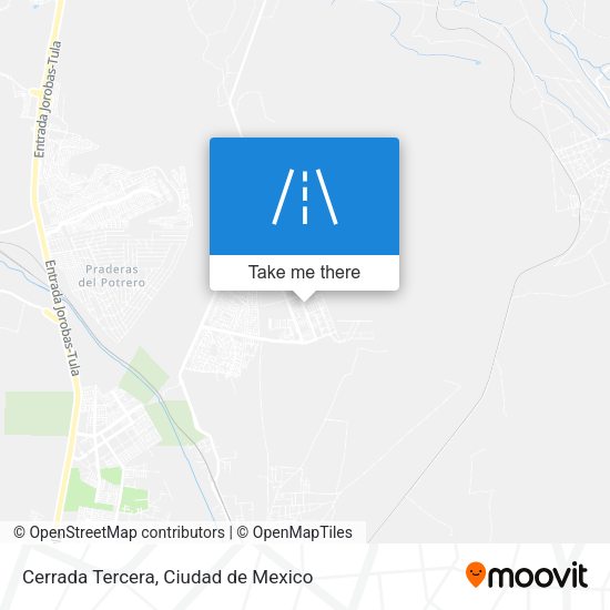 Cerrada Tercera map