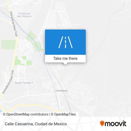 Calle Casuarina map