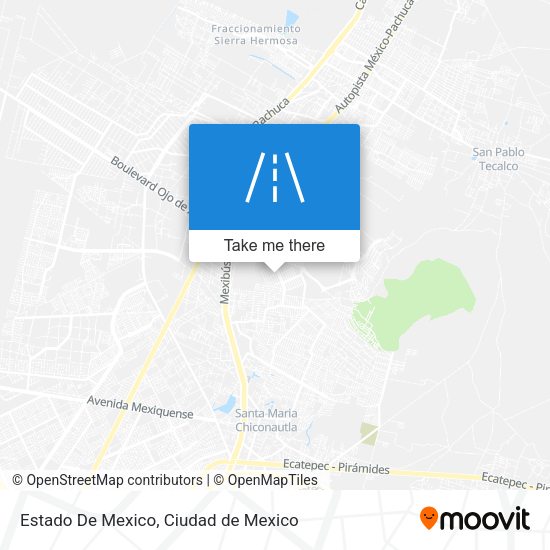Estado De Mexico map