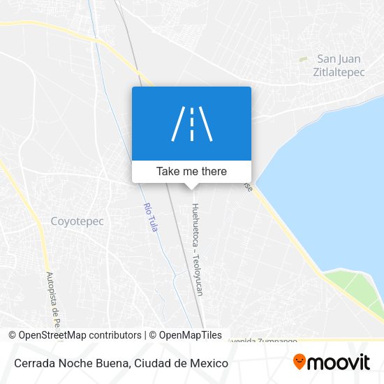 Mapa de Cerrada Noche Buena
