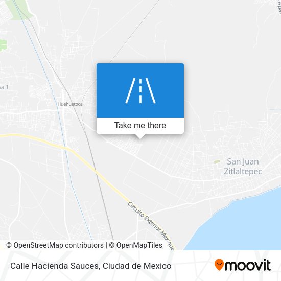 Calle Hacienda Sauces map