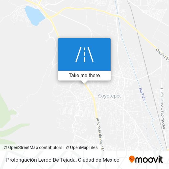 Mapa de Prolongación Lerdo De Tejada