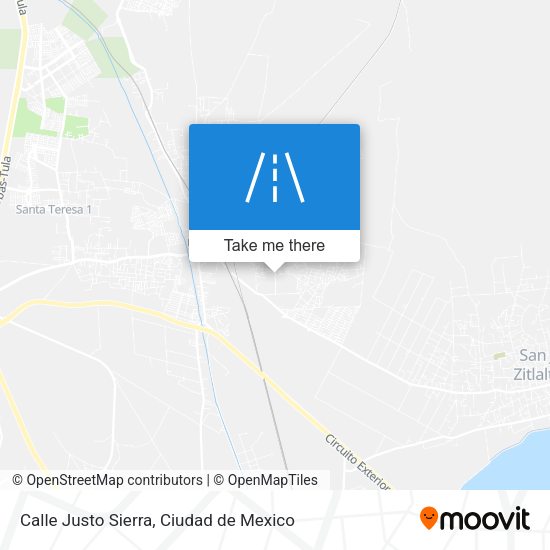 Calle Justo Sierra map