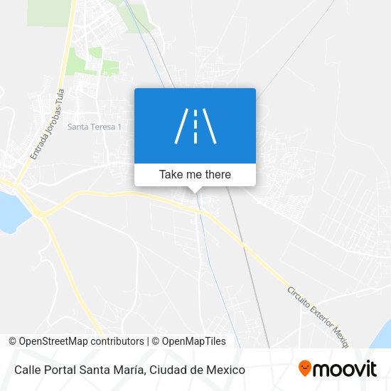 Mapa de Calle Portal Santa María