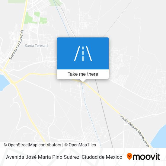Avenida José María Pino Suárez map