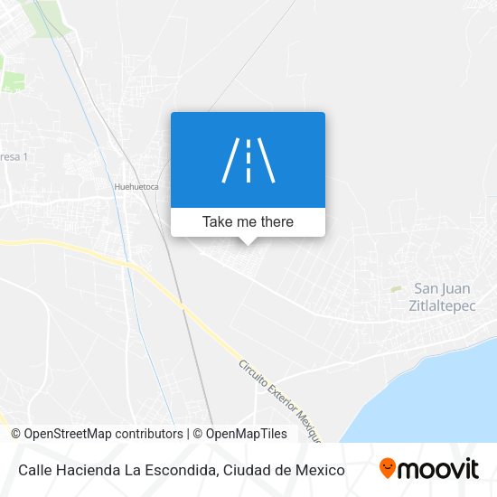 Calle Hacienda La Escondida map