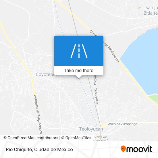 Mapa de Río Chiquito