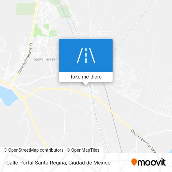 Calle Portal Santa Regina map
