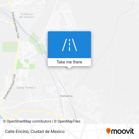 Calle Encino map
