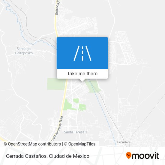 Mapa de Cerrada Castaños