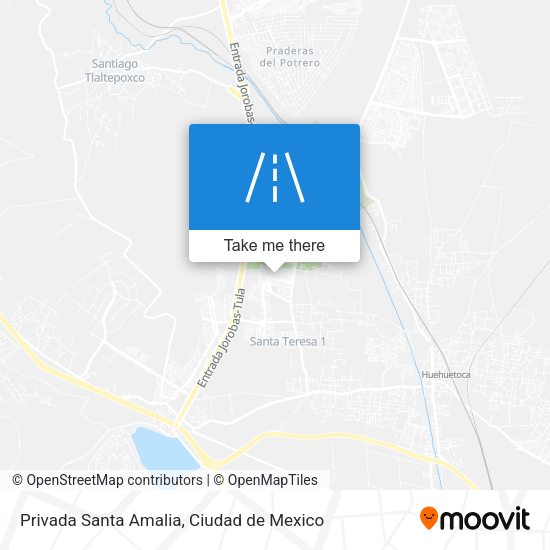 Mapa de Privada Santa Amalia