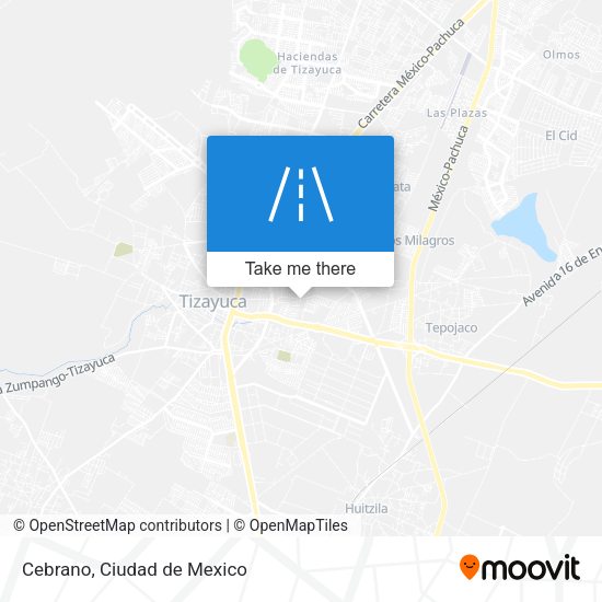 Mapa de Cebrano