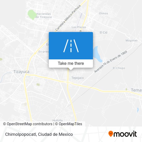 Mapa de Chimolpopocatl