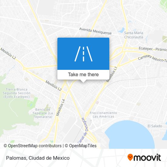 Mapa de Palomas