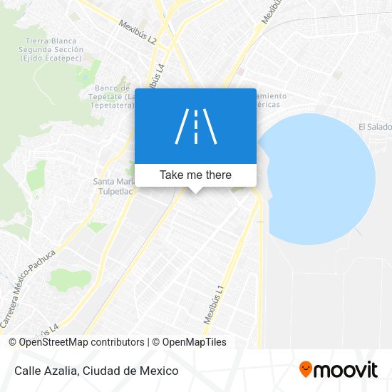 Mapa de Calle Azalia