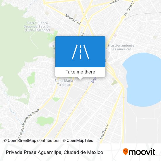 Privada Presa Aguamilpa map