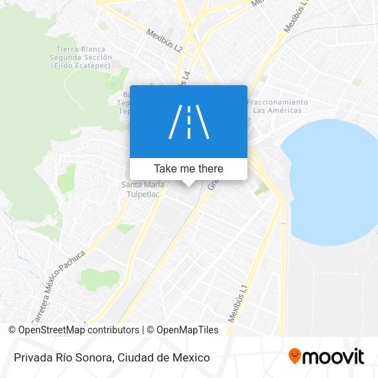 Mapa de Privada Río Sonora