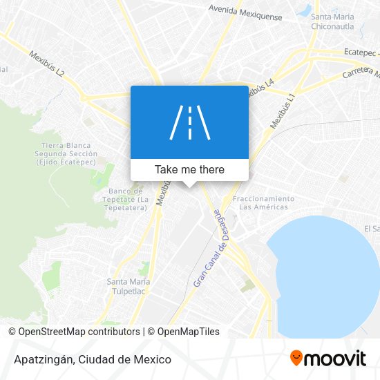 Mapa de Apatzingán