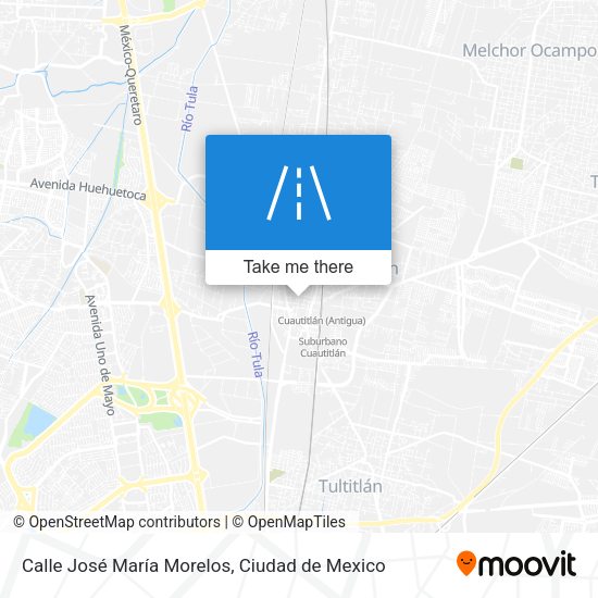 Calle José María Morelos map