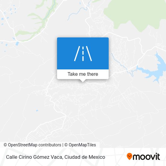Mapa de Calle Cirino Gómez Vaca