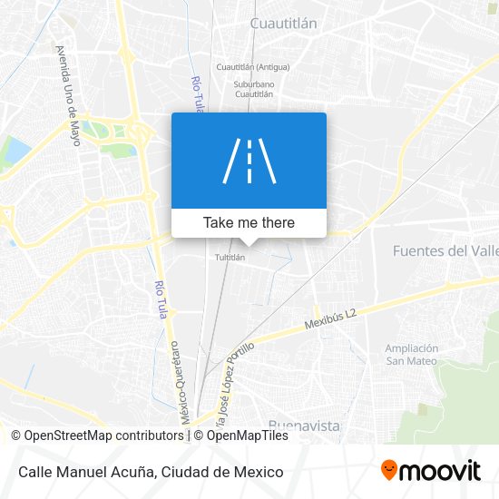 Calle Manuel Acuña map