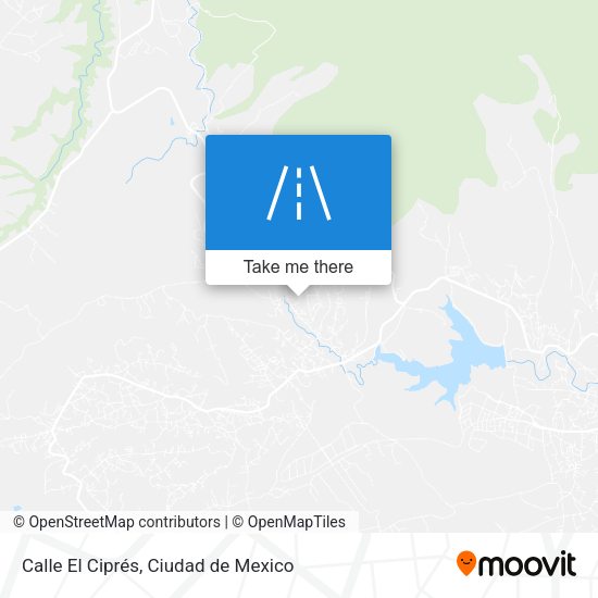 Mapa de Calle El Ciprés
