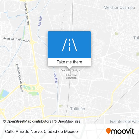 Calle Amado Nervo map