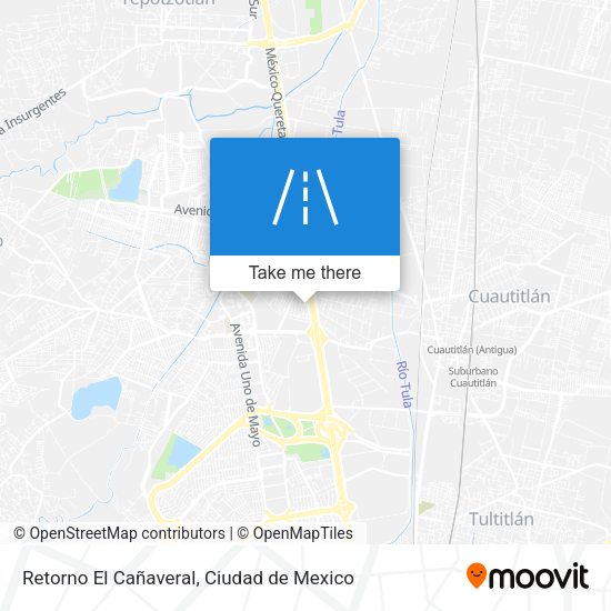 Retorno El Cañaveral map