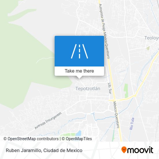 Ruben Jaramillo map
