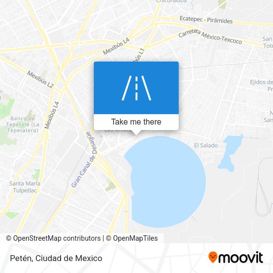 Mapa de Petén