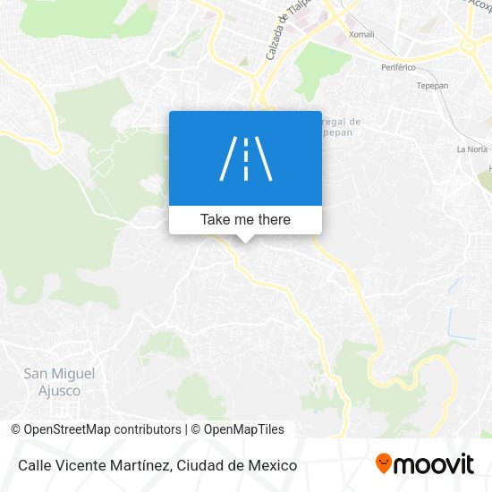 Calle Vicente Martínez map
