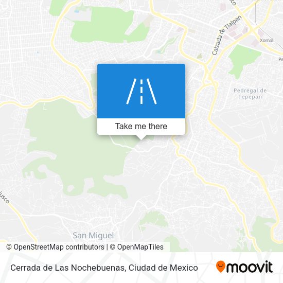 Cerrada de Las Nochebuenas map