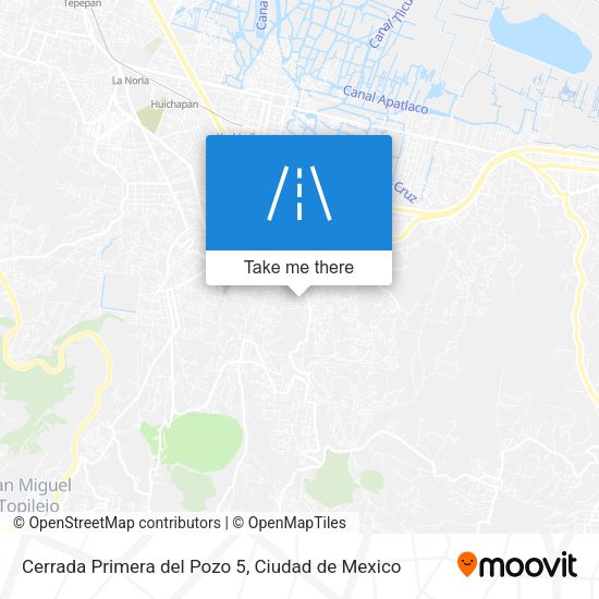 Cerrada Primera del Pozo 5 map
