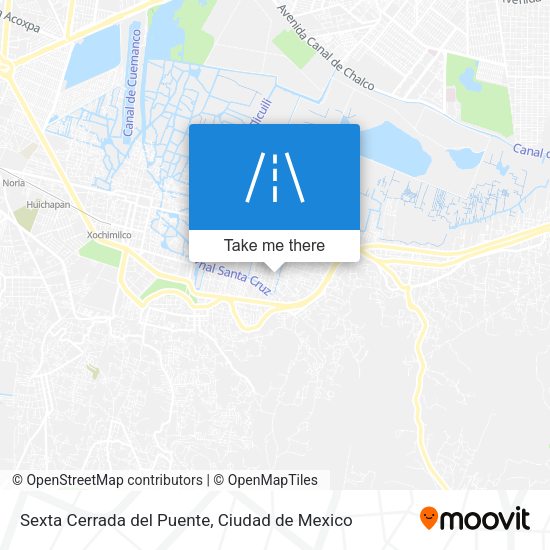 Sexta Cerrada del Puente map