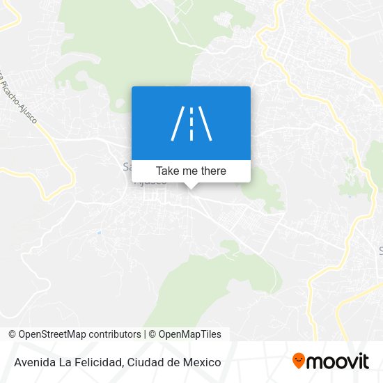 Avenida La Felicidad map