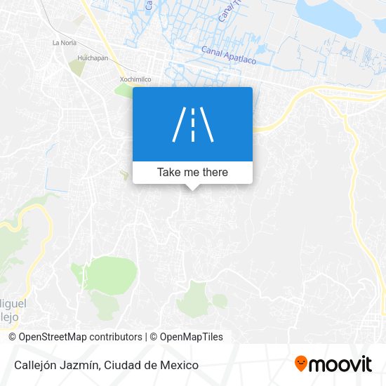 Callejón Jazmín map
