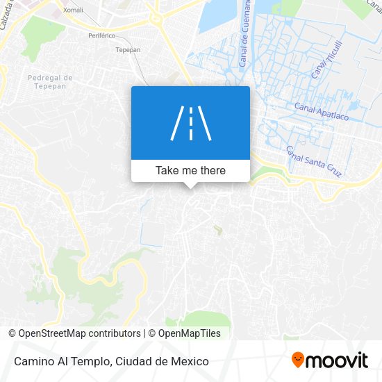 Camino Al Templo map