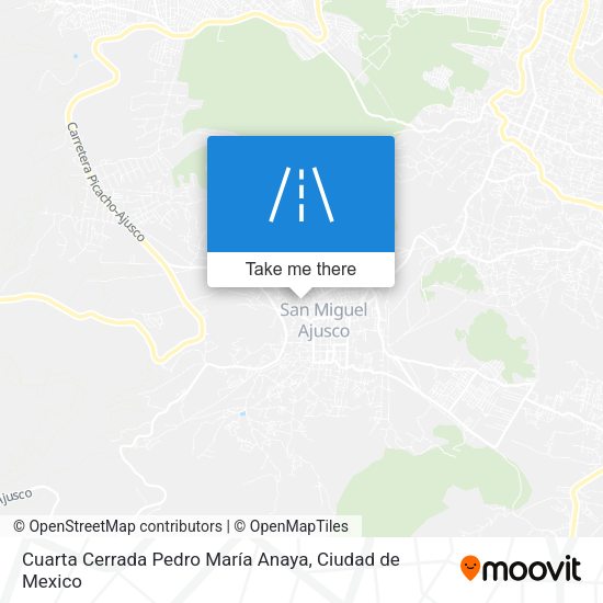 Cuarta Cerrada Pedro María Anaya map