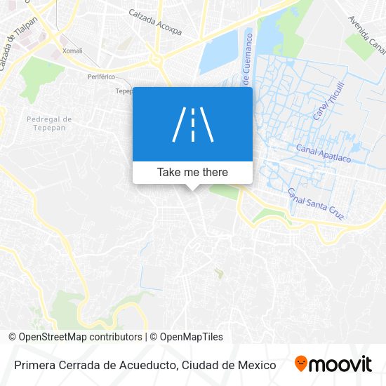 Primera Cerrada de Acueducto map
