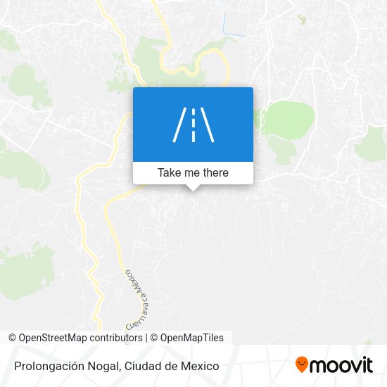 Mapa de Prolongación Nogal