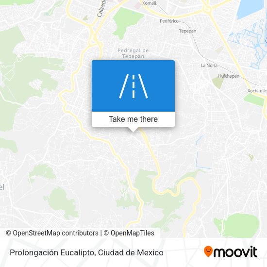 Mapa de Prolongación Eucalipto