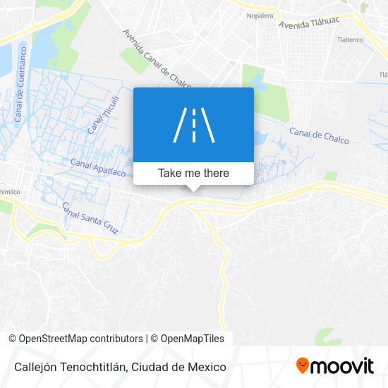 Callejón Tenochtitlán map