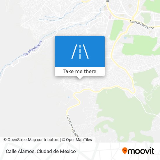 Calle Álamos map