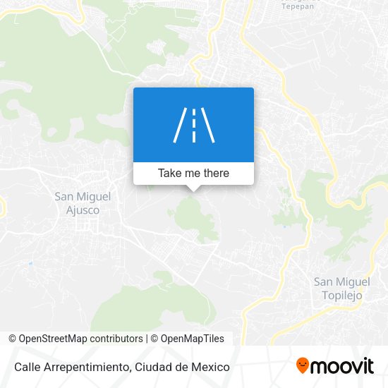 Calle Arrepentimiento map
